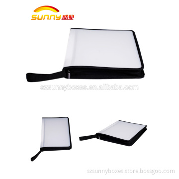 file folder with zipper ,printed zipper file folder bag